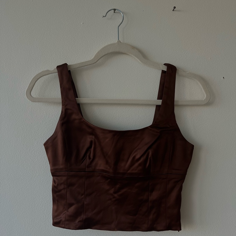 Wilfred satin tank top